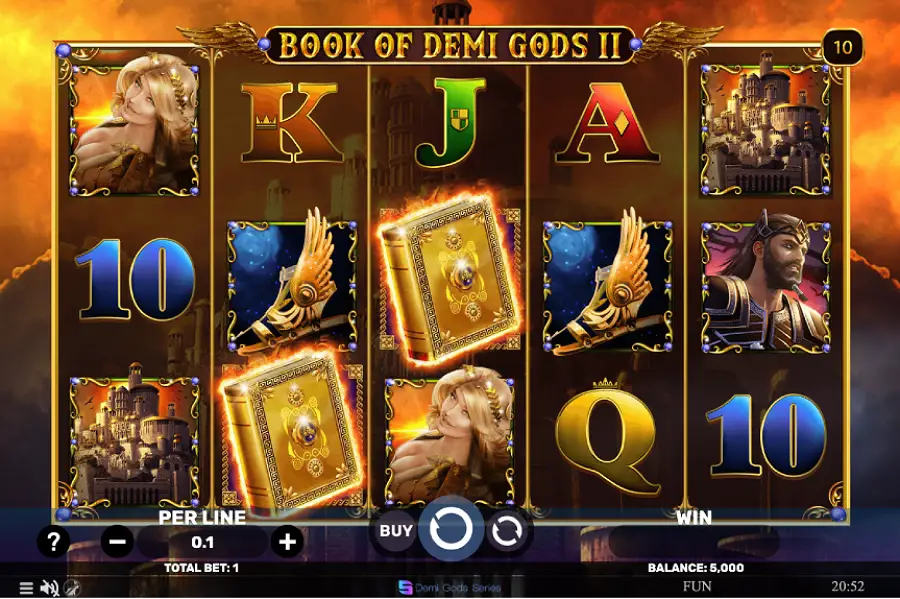 Book Of Demi Gods 2  gameplay