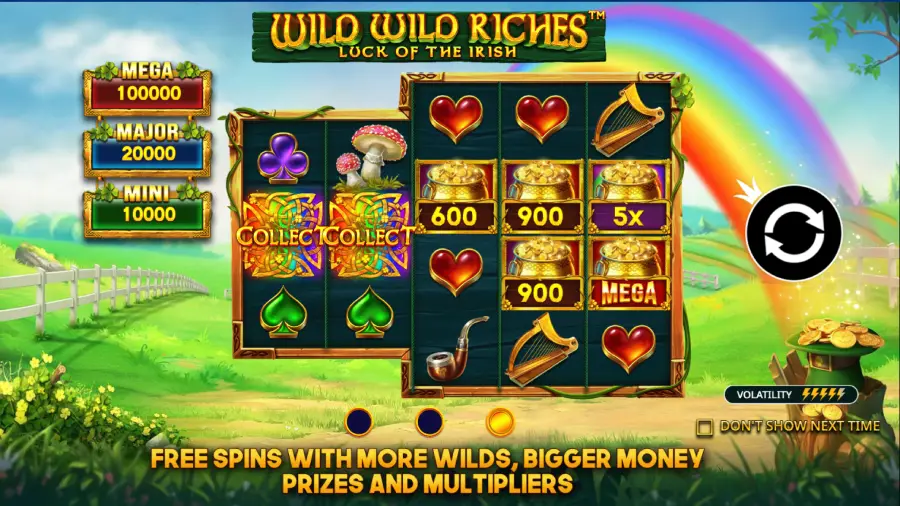 Wild Wild Riches start