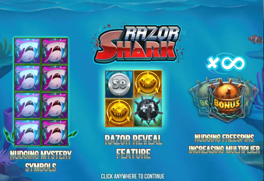 razor shark start