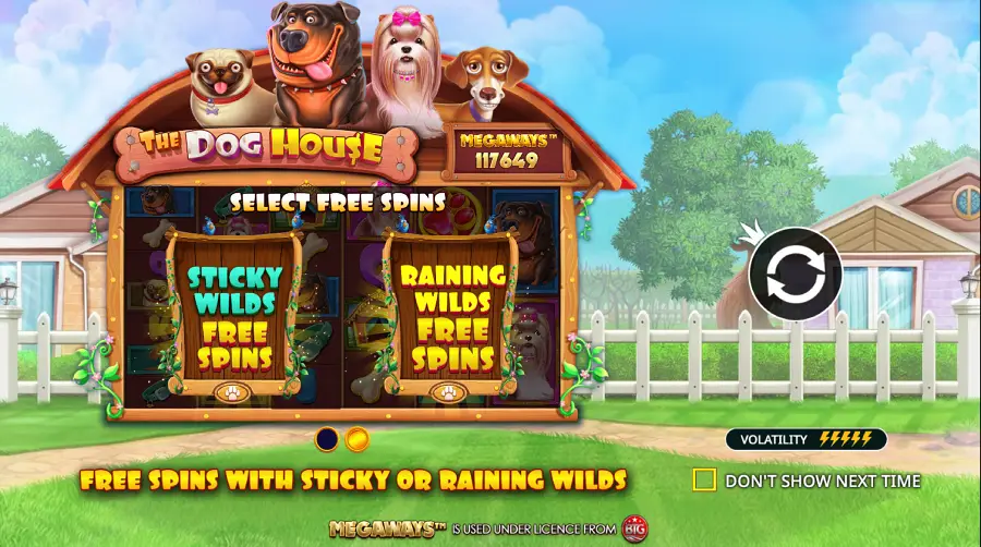 the dog house megaways freespins